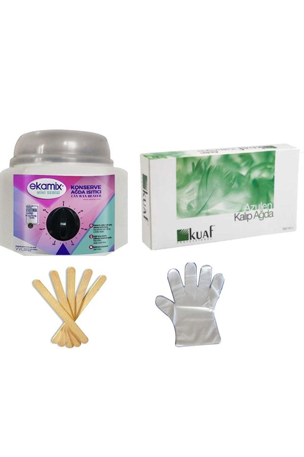 موم اورجینال برند Kuaf مدل Azulen+ekamix Konserve Boncuk Ağda Makinası کد 107006217