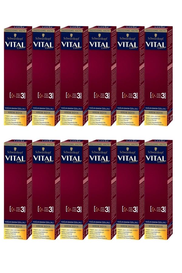 رنگ مو اورجینال برند Vital کد 786547126