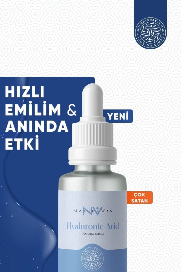 سرم پوست اورجینال برند Naturavia cosmetics مدل Hyaluronic Acid Serum کد 639412336