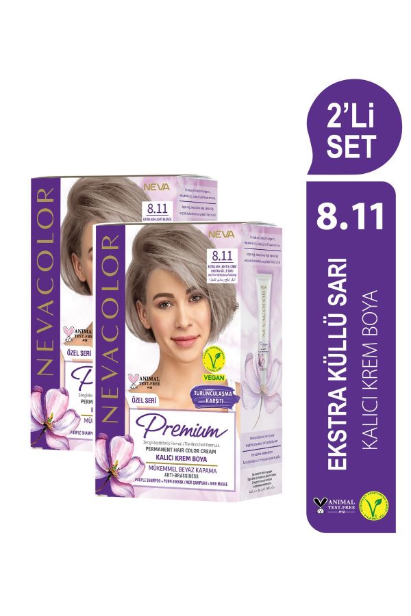 رنگ مو اورجینال برند Nevacolor premium کد 818591311