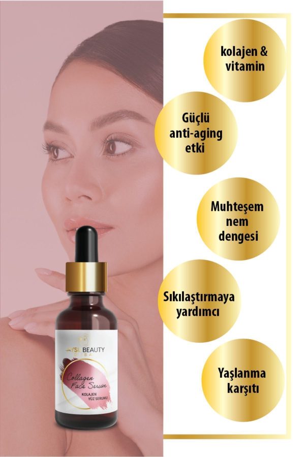 سرم پوست اورجینال برند Aysu beauty مدل Kolajen Yüz Serumu 30 Ml کد 755924820