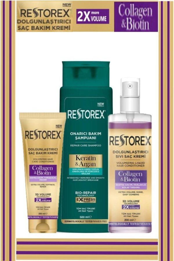 ست مراقبت از مو اورجینال برند Restorex کد 316130295