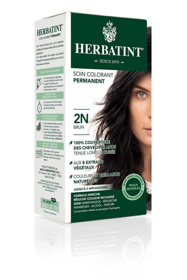 رنگ مو اورجینال برند Herbatint مدل 2N Brun کد 1959067