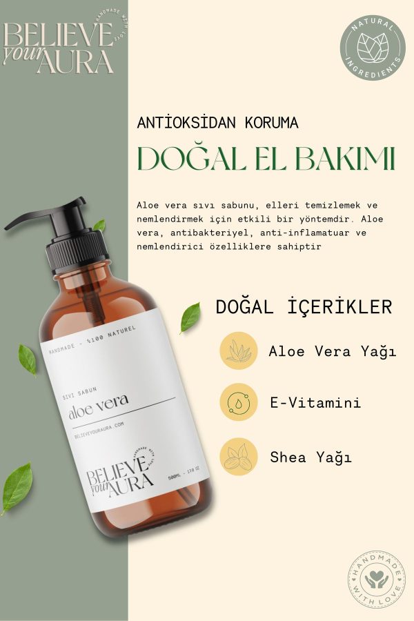 صابون مایع اورجینال برند Believe your aura کد 810244345 - Image 4