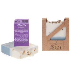 صابون جامد اورجینال برند Sudsenjoy مدل Handmade Lavender Soap 100g کد 41276877