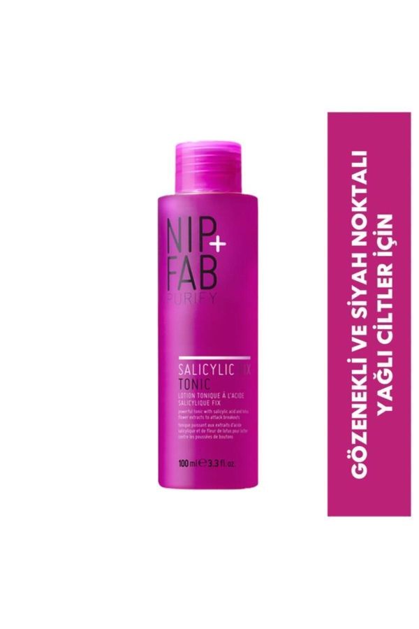 کرم جوان کننده اورجینال برند Nip fab مدل Salicylic Acid Toner 100ml کد 56392173