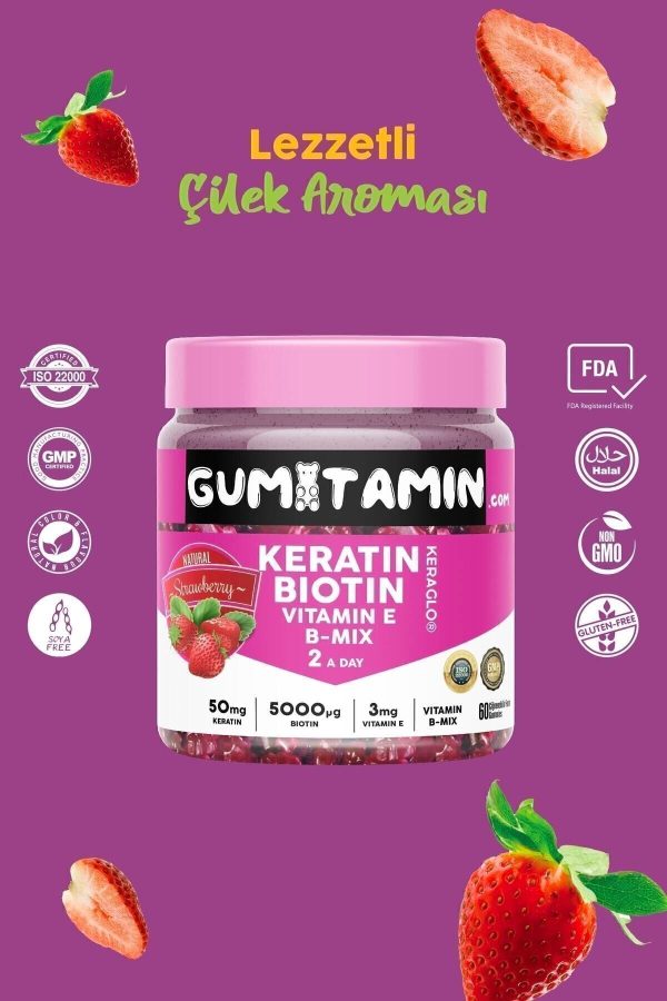 ویتامین مو اورجینال برند Gumitamin کد 462271059 - Image 5