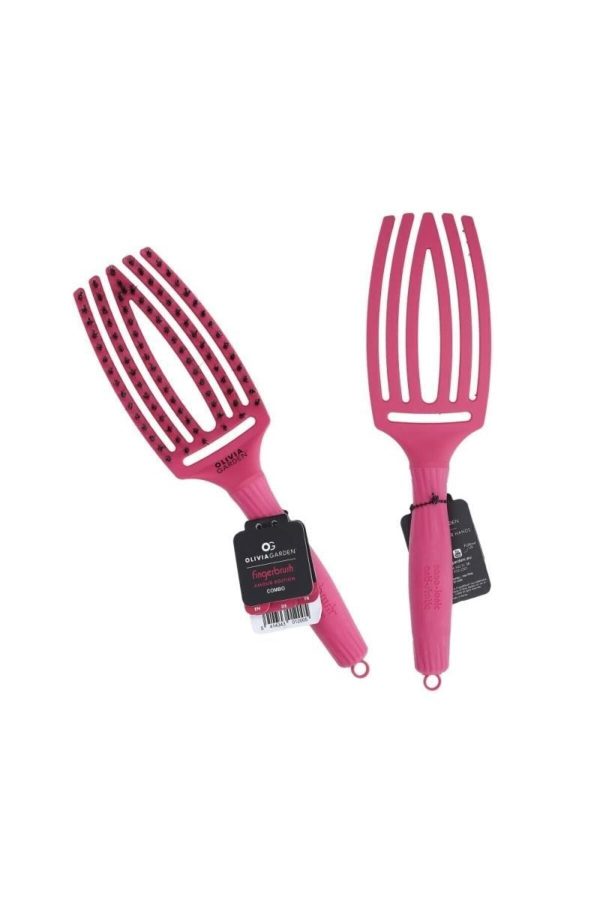 برس و شانه مو اورجینال برند Olivia garden مدل Fingerbrush کد 301794170 - Image 3