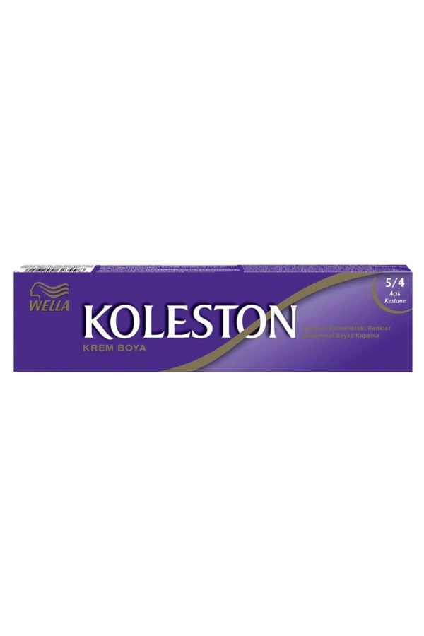 رنگ مو اورجینال برند Wella مدل Tüp Boya Açık Kestane 5/4 کد 113287244
