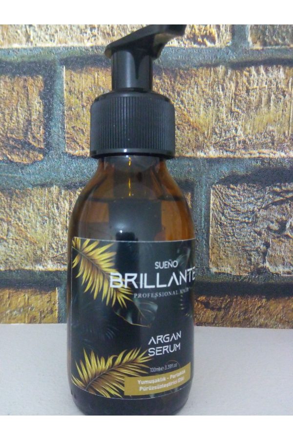 روغن و سرم مو اورجینال برند Brillante مدل Hair Argan Serum کد 710363517