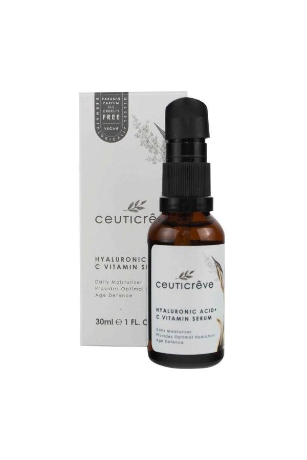 سرم پوست اورجینال برند Ceuticreve مدل Hyaluronic Acid C Vitamin Serum کد 736227995