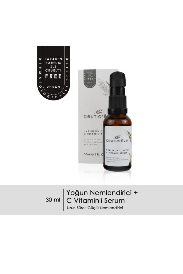 سرم پوست اورجینال برند Ceuticreve مدل Hyaluronic Acid C Vitamin Serum کد 736227995 - Image 2