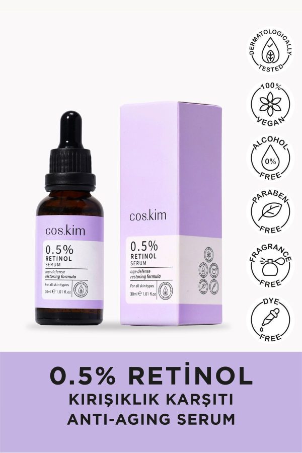 سرم پوست اورجینال برند Cos kim مدل Retinol Bakım Serumu 30 ml کد 682845468