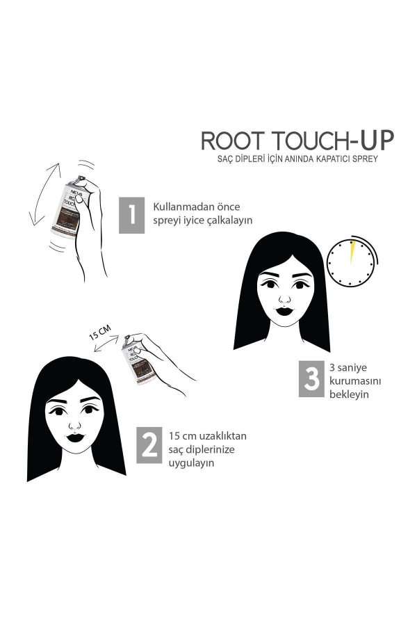 رنگ مو اورجینال برند Root touch up کد 808151448 - Image 2