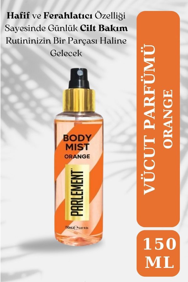 اسپری بدن اورجینال برند Parlement مدل Orange Body Mist 150 ml کد 738799674