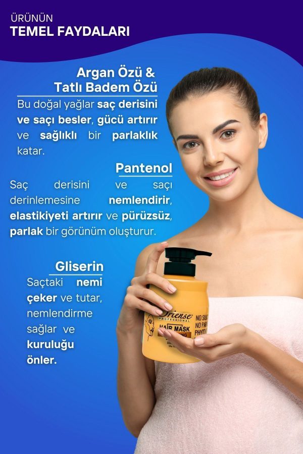 ماسک مو اورجینال برند Oriense کد 817701372 - Image 4