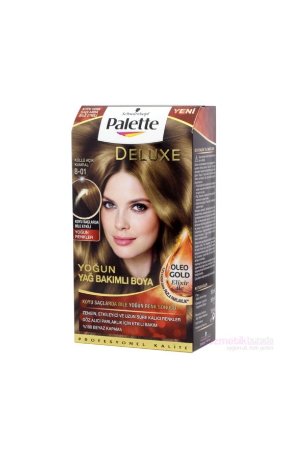 رنگ مو اورجینال برند Palette مدل Palette Deluxe 8 01 کد 1068493