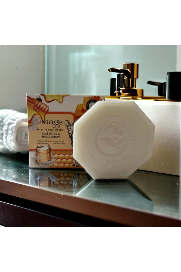 صابون جامد اورجینال برند Bestshopping مدل **Natural Soap Goat Milk** کد 812113817 - Image 3