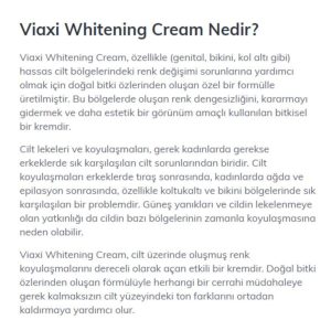 کرم بدن اورجینال برند Viaxi مدل Whitening Cream 50 ml کد 48075186