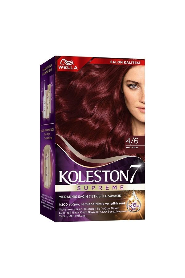 رنگ مو اورجینال برند Wella مدل Koleston Supreme Kit Saç Boyası کد 805733605 - Image 3