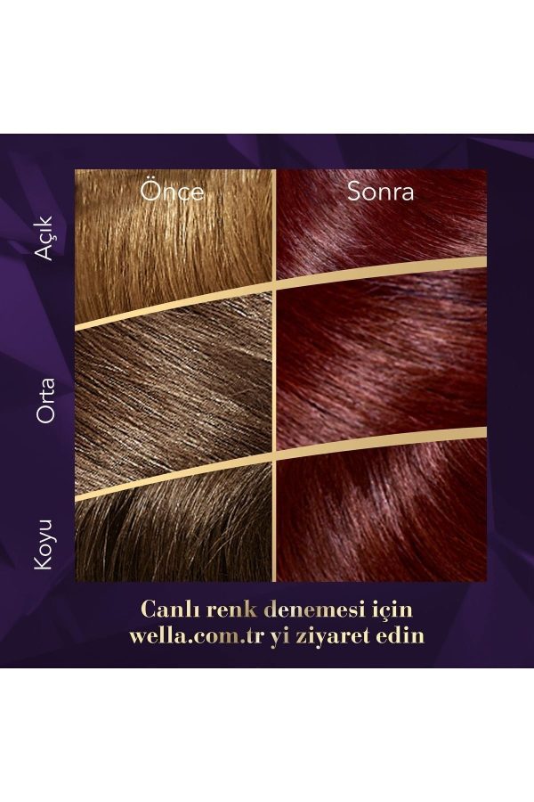 رنگ مو اورجینال برند Wella مدل Koleston Supreme Kit Saç Boyası کد 805733605 - Image 4