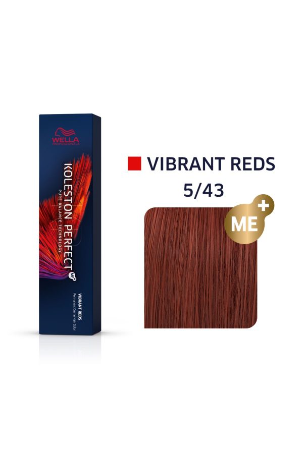 رنگ مو اورجینال برند Wella professionals مدل Koleston Perfect ME+ 5/43 کد 794841202