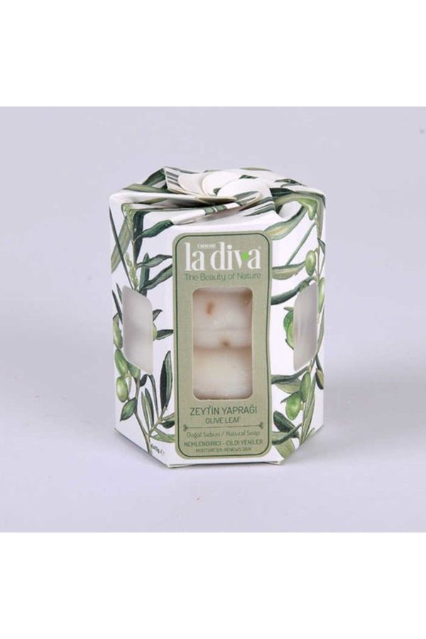 صابون جامد اورجینال برند La diva مدل Olive Leaf Soap 4-Pack کد 49698981