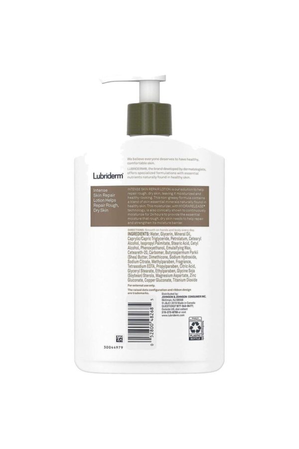 کرم صورت اورجینال برند Lubriderm مدل Intense Skin Repair Losyon 473ml کد 151182957 - Image 2