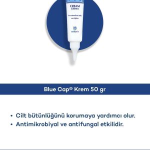 کرم بدن اورجینال برند Blue cap مدل Krem 50 Gr – Kortizonsuz کد 7144214