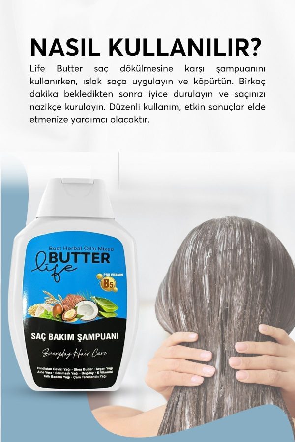 شامپو اورجینال برند Life butter کد 175839365 - Image 7