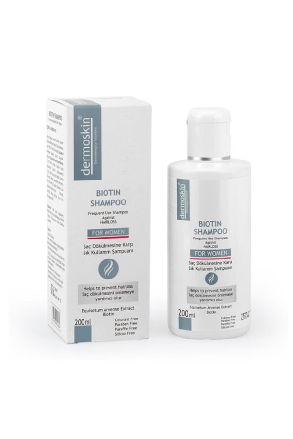 شامپو اورجینال برند Dermoskin مدل Biotin Shampoo for Women 200ml کد 48733904