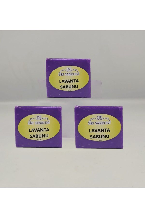 صابون جامد اورجینال برند Siirt sabun evi مدل Lavender Soap (3 Bars) کد 48328308 - Image 2