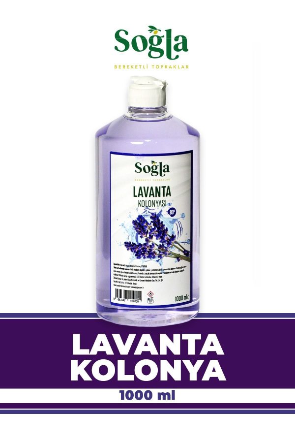ادکلن اورجینال برند Sogla zeytincilik مدل Lavender Cologne 1000ML کد 760199387