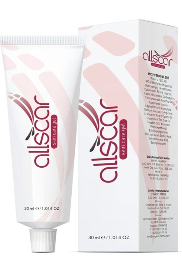 کرم بدن اورجینال برند Allscar مدل Skin Care Jel 30 ml کد 41493799 - Image 2