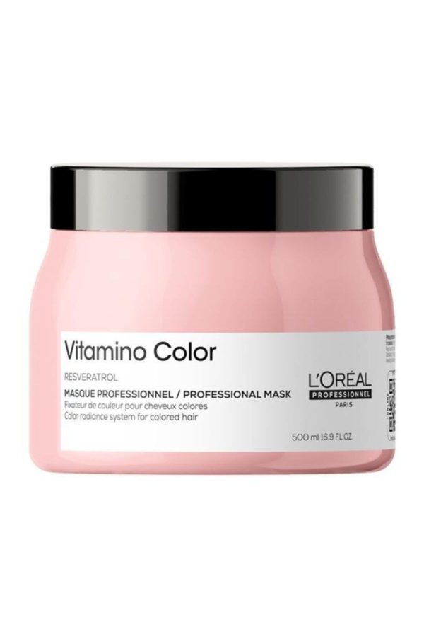 ماسک مو اورجینال برند L oreal paris مدل Vitamino Color Maske 500 ml کد 138888206