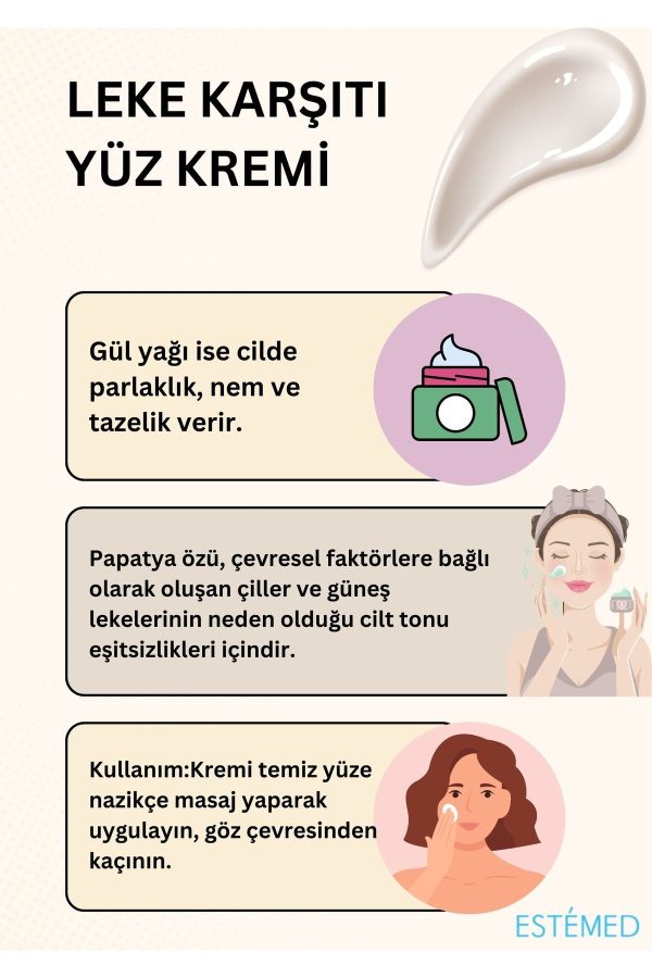 کرم صورت اورجینال برند Estemed کد 741496061 - Image 3