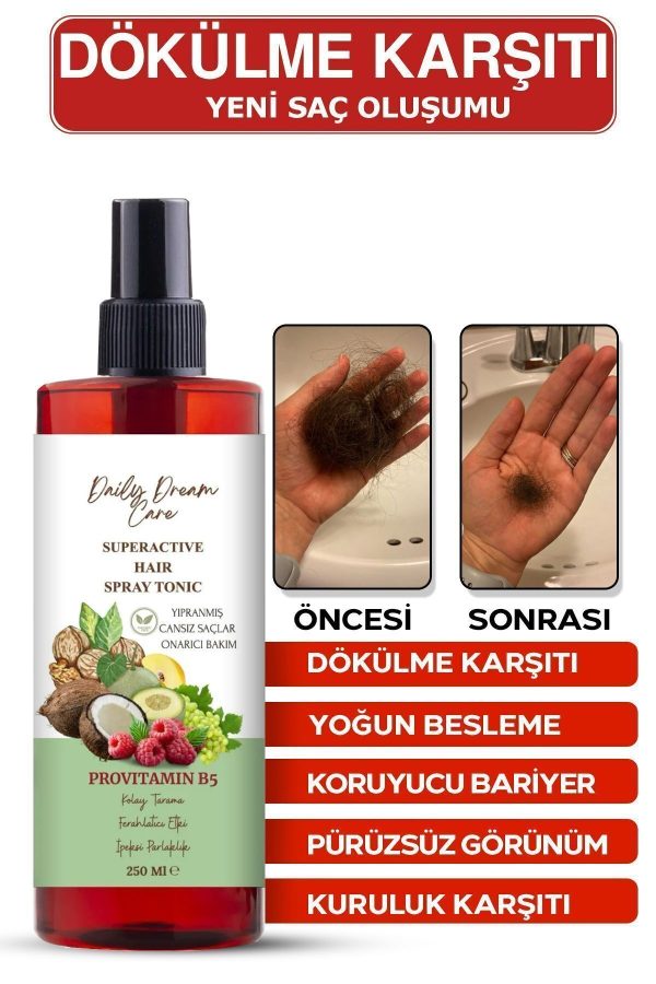 تونیک ضد ریزش مو اورجینال برند Daily dream care کد 461305508