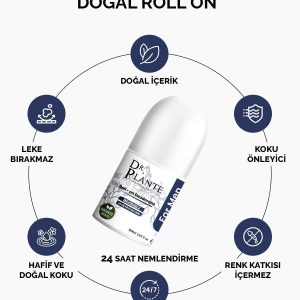 دئودورانت اورجینال برند Dr plante مدل Natural Roll-on Deodorant 50 ml کد 806900815