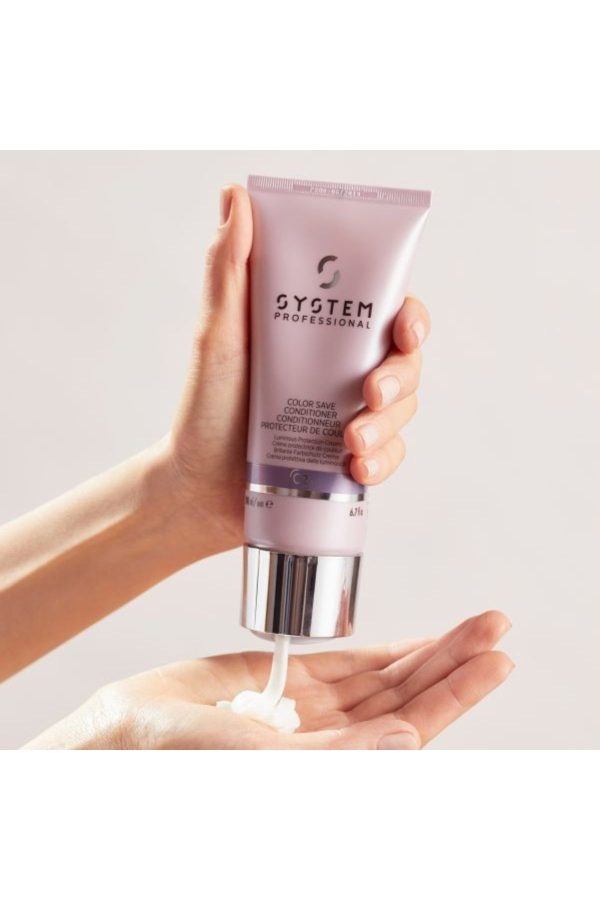 کرم مو اورجینال برند Wella مدل System Professional Colour Save Conditioner کد 814992429 - Image 3