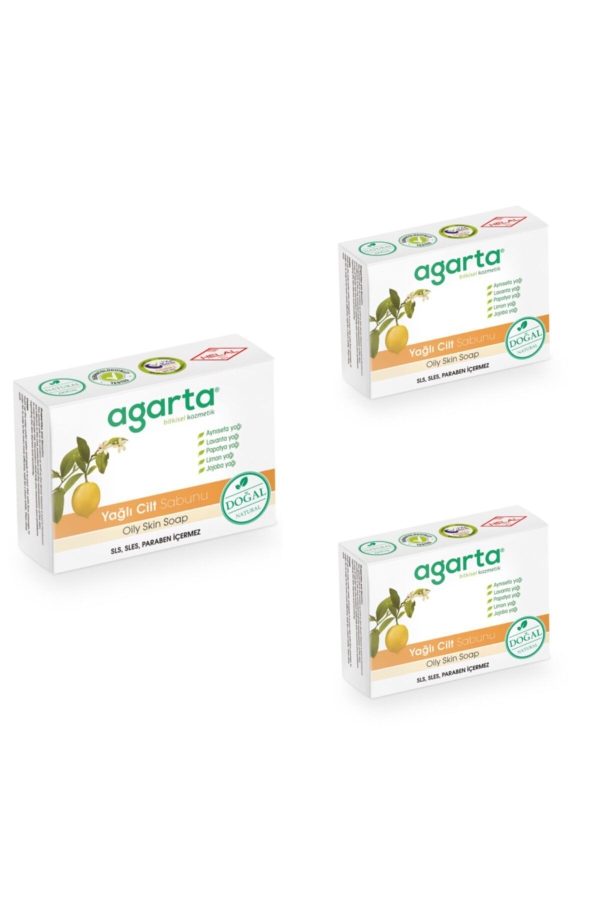 صابون جامد اورجینال برند Agarta مدل Natural Oil Skin Soap کد 111617353