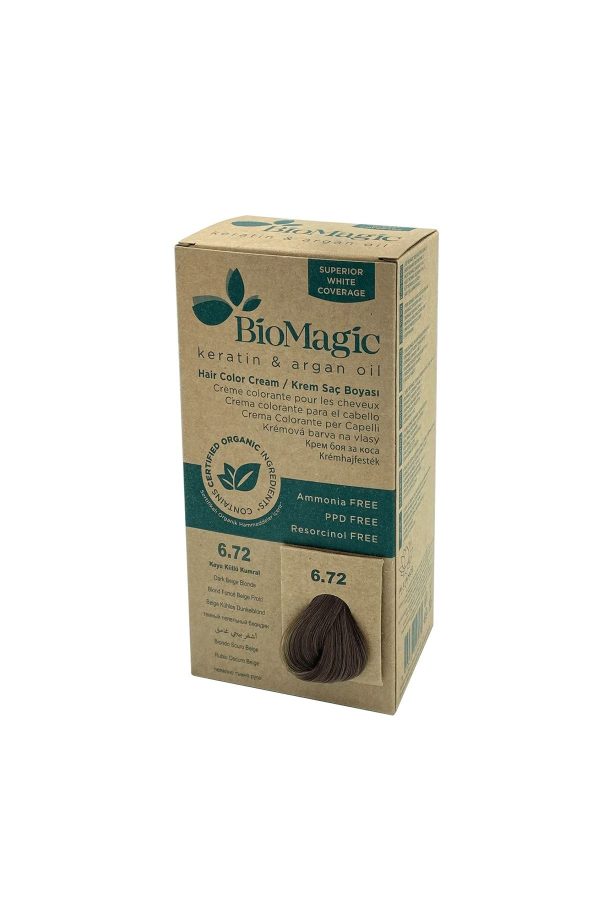 رنگ مو اورجینال برند Biomagic مدل Organik saç boyası کد 322476364