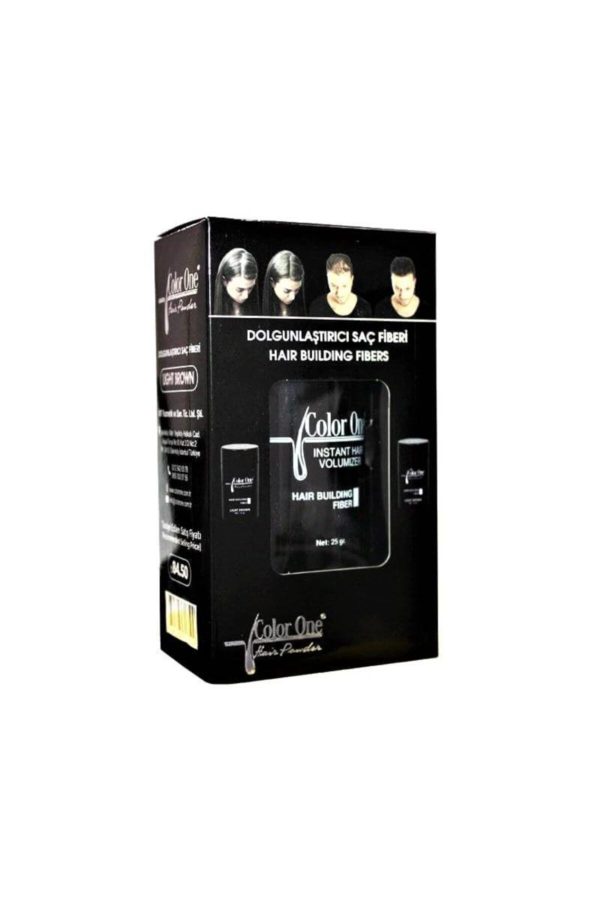 رنگ مو اورجینال برند Color one مدل Dolgunlaştırıcı Saç Fiberi Black 25gr کد 239767404