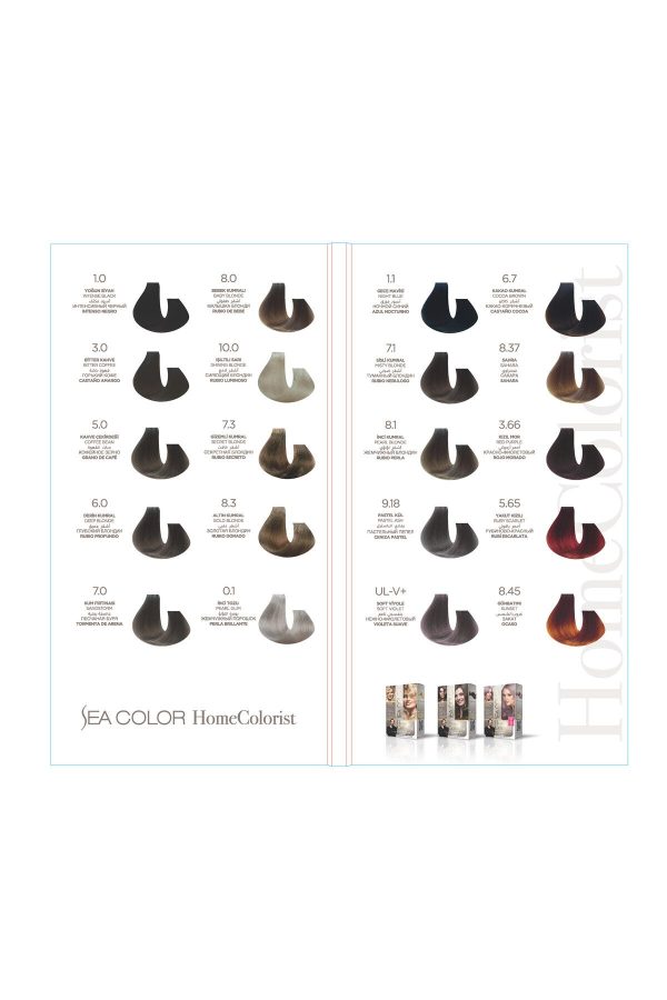 رنگ مو اورجینال برند Sea color کد 814581984 - Image 4