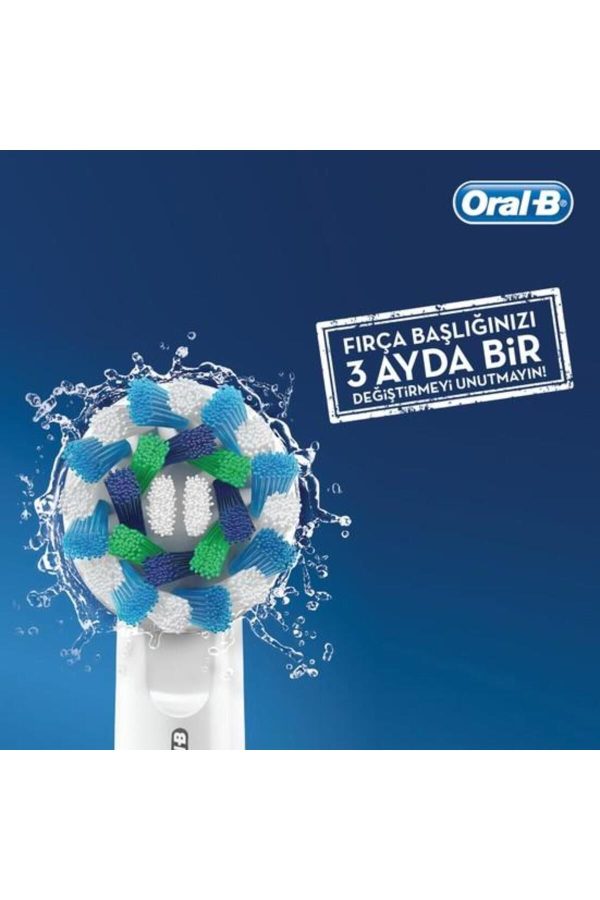مسواک برقی اورجینال برند Oral b مدل D100 Vitality Cross Action کد 36398244 - Image 6