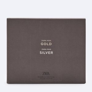 ادکلن اورجینال برند Zara مدل Silver 90ml Man Gold 90ml کد 357809020