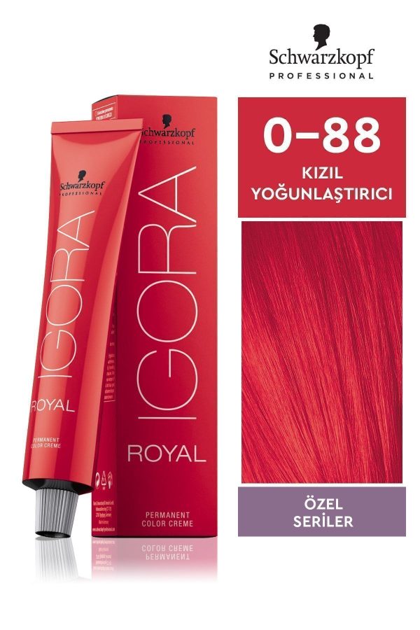 رنگ مو اورجینال برند Igora مدل 0-88 Red Intensifier Hair Dye کد 6062535