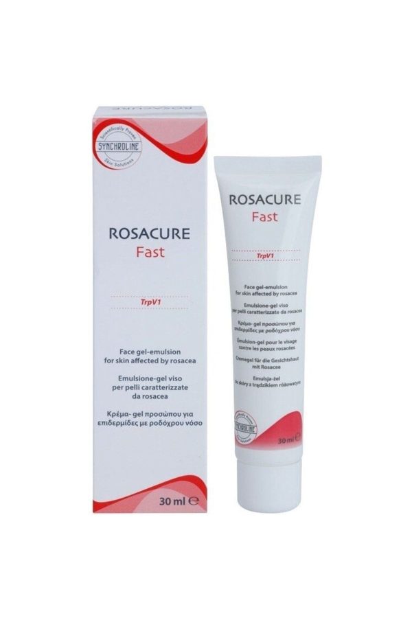 کرم صورت اورجینال برند Synchroline مدل Rosacure Fast Cream Gel 30ml کد 2897086