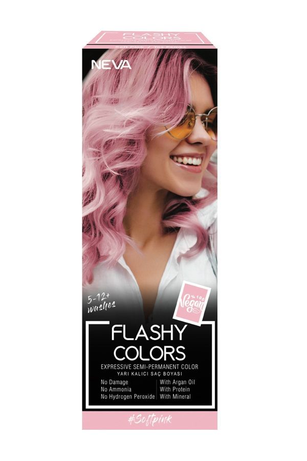 رنگ مو اورجینال برند Flashy colors مدل Yarı Kalıcı Saç Boyası کد 4801070