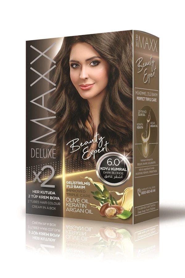 رنگ مو اورجینال برند Maxx deluxe مدل Maxx Beauty Expert 60 کد 39947672