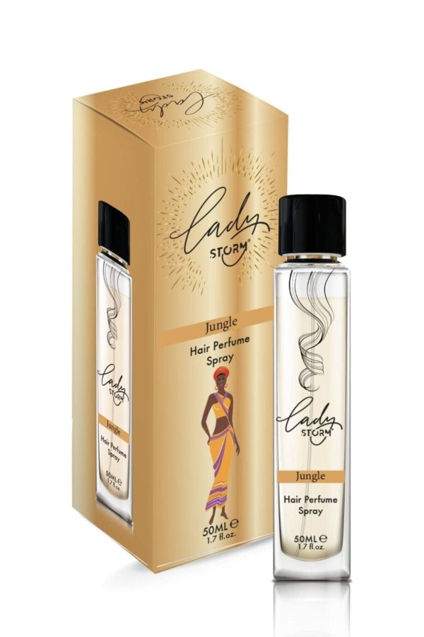 ادکلن اورجینال برند Lady storm edp مدل Jungle 50 Ml Saç Parfümü کد 74398915